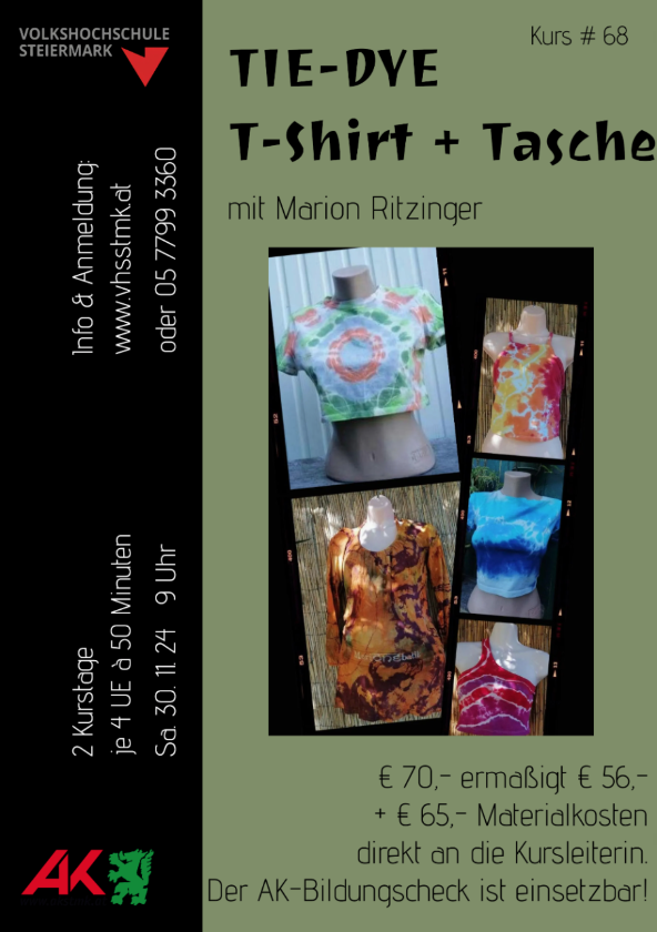 Batik und TieDye Kurse